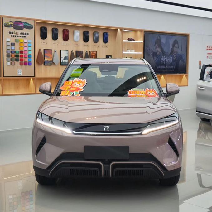 इलेक्ट्रिक ईवी कार 2025 BYD युआन ऊपर इलेक्ट्रिक कार 401 किमी रेंज के साथ पूरी तरह से इलेक्ट्रिक 5